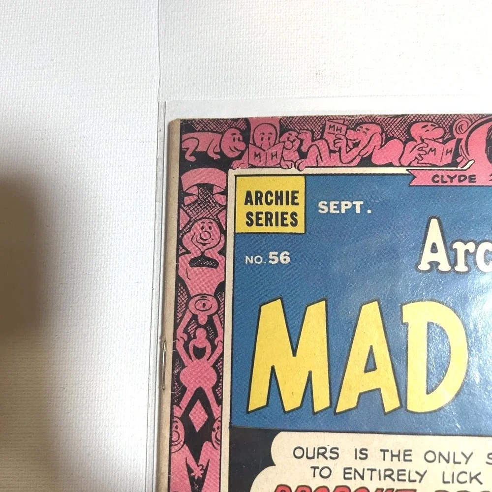 Archie's Mad House #56 1967 Silver Age Superhero Spoof‎